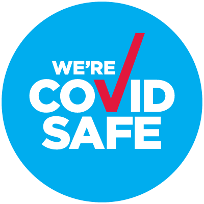 We're COVID Safe logo